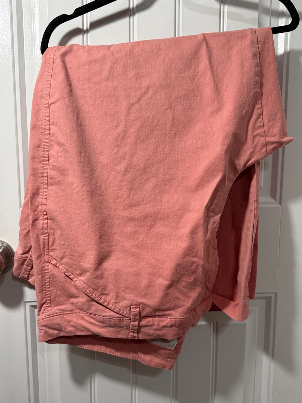 Old Navy Coral Pink Cotton Bermuda Shorts